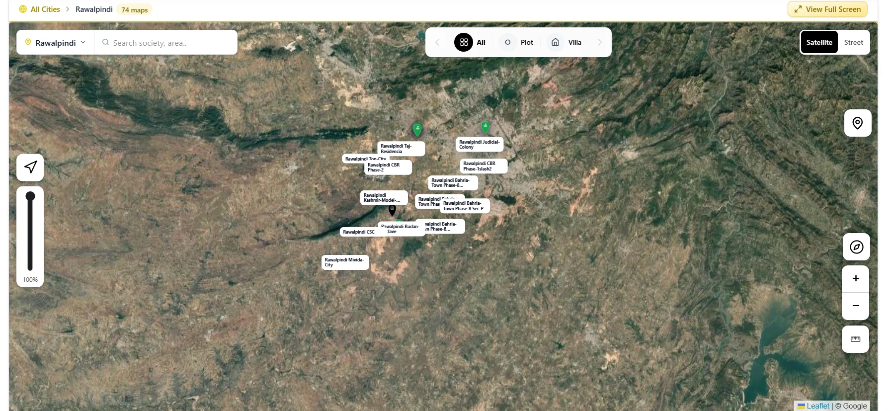 PlotsMap public property portal